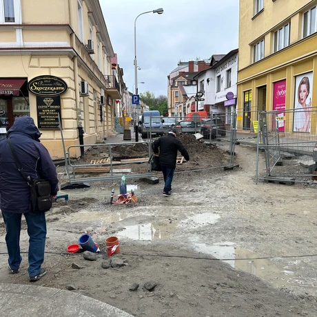 Przebudowa ul. Grunwaldzkiej [kwiecień 2024] - fot 9